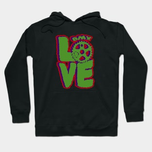 BMX LOVE graffiti Hoodie